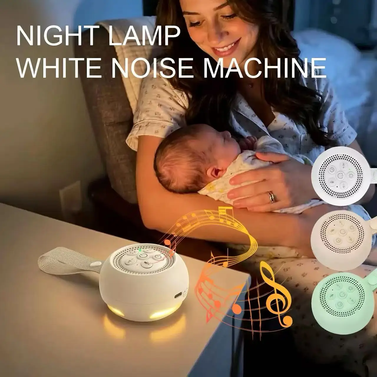 White Noise Machine Sleep - White Noise Machine With Warm Night