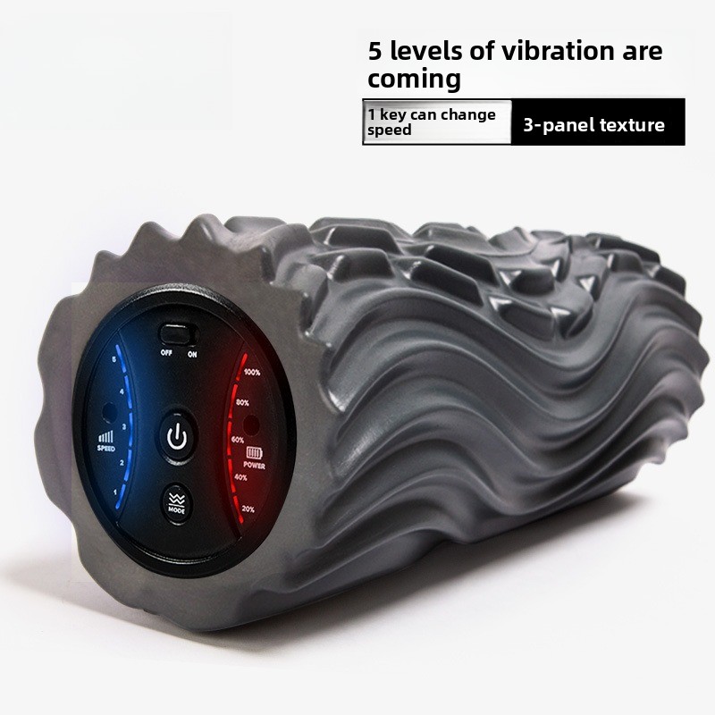 Vibrating Foam Roller - Yoga Column Yoga Equipment Electric Foam