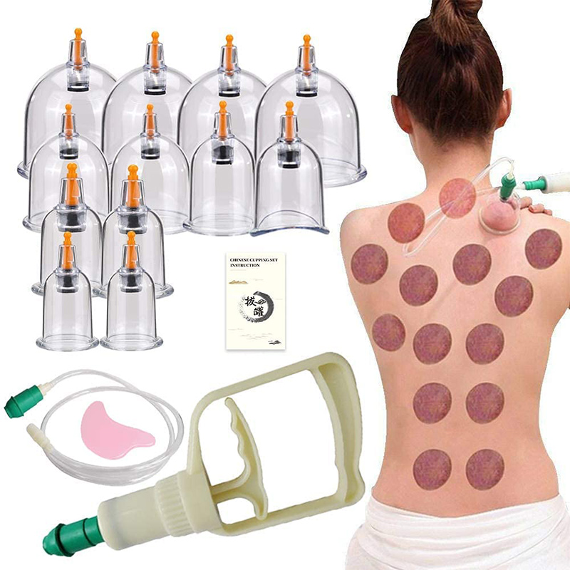 Cupping Therapy Set - 6or24 Pieces Suction Cups Massage Vacuum