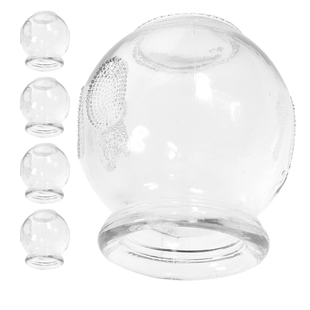 Cupping Therapy Set - 5Pcs Glass Cupping Set Fire Therapy