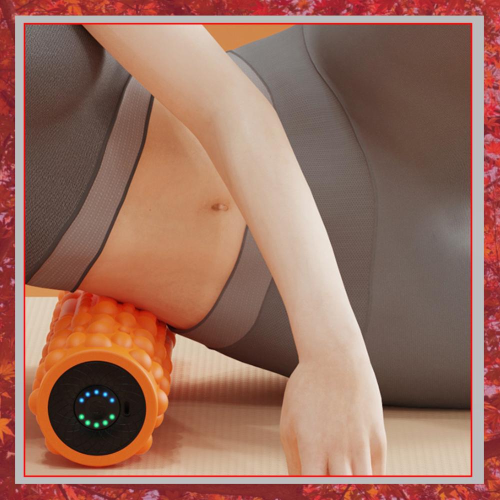 Vibrating Foam Roller - Electric Vibrating Foam Roller Yoga Column