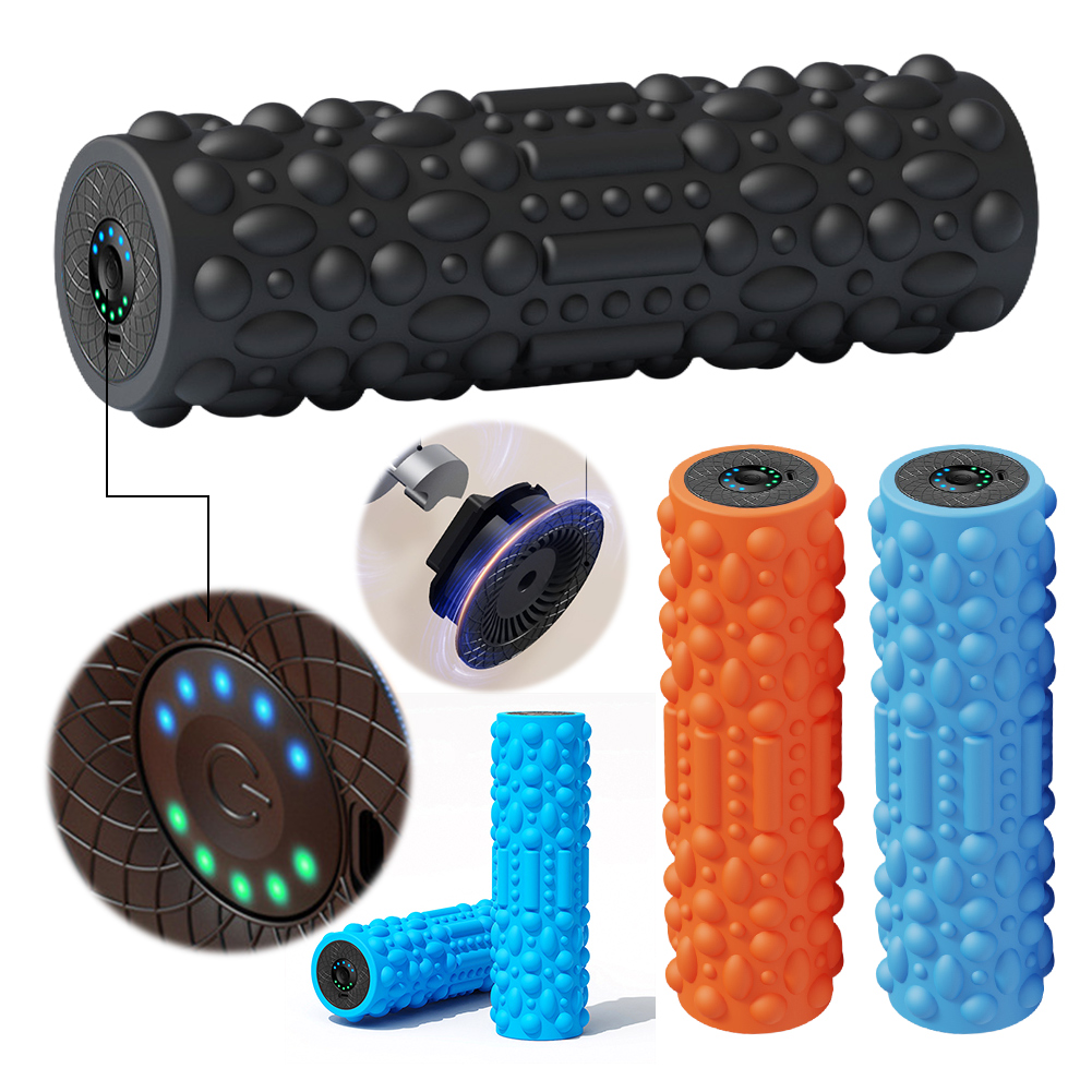 Vibrating Foam Roller - Electric Vibrating Foam Roller Yoga Column
