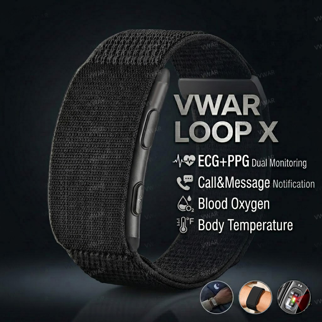 Xbody Health & Wellness Functional Integrative Medicine Office & Medical Spa Wayne - VWAR LOOP X ECG Smart Bracelet