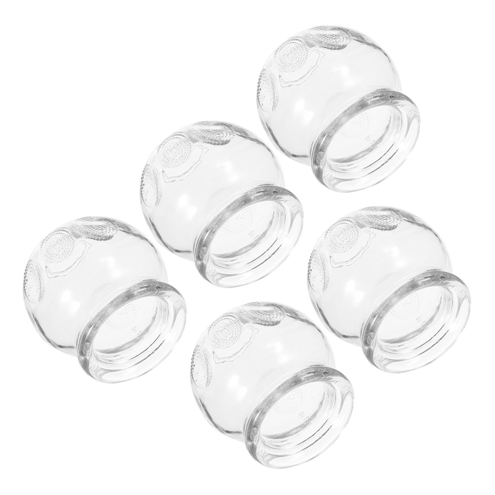 Cupping Therapy Set - 5Pcs Glass Cupping Set Fire Cupping