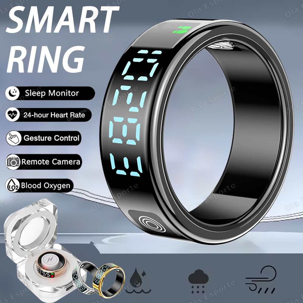 SR08 Smart Ring with Charging  - Blood Oxygen Monitor 评论和价格