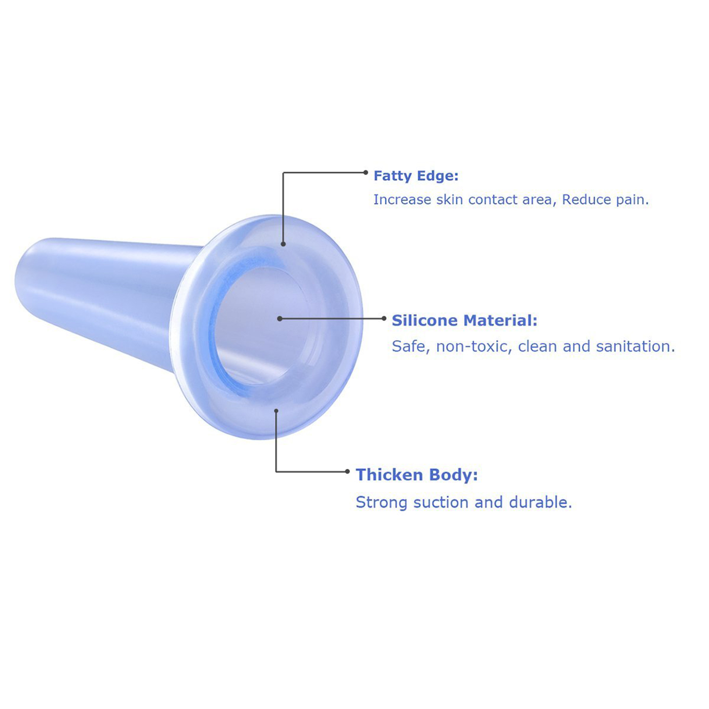 Silicone Vacuum Cup Set Suctio - Cupping Therapy Set 评论和价格