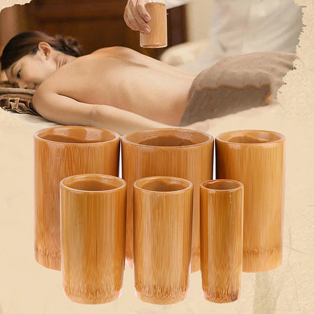 Bamboo Cups for Traditional Ch - Cupping Therapy Set 评论和价格
