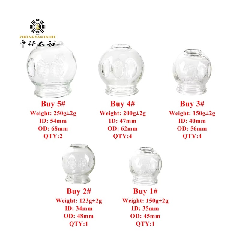 ZHONGYAN TAIHE 12 PCS/1 SET Gl - Cupping Therapy Set 评论和价格
