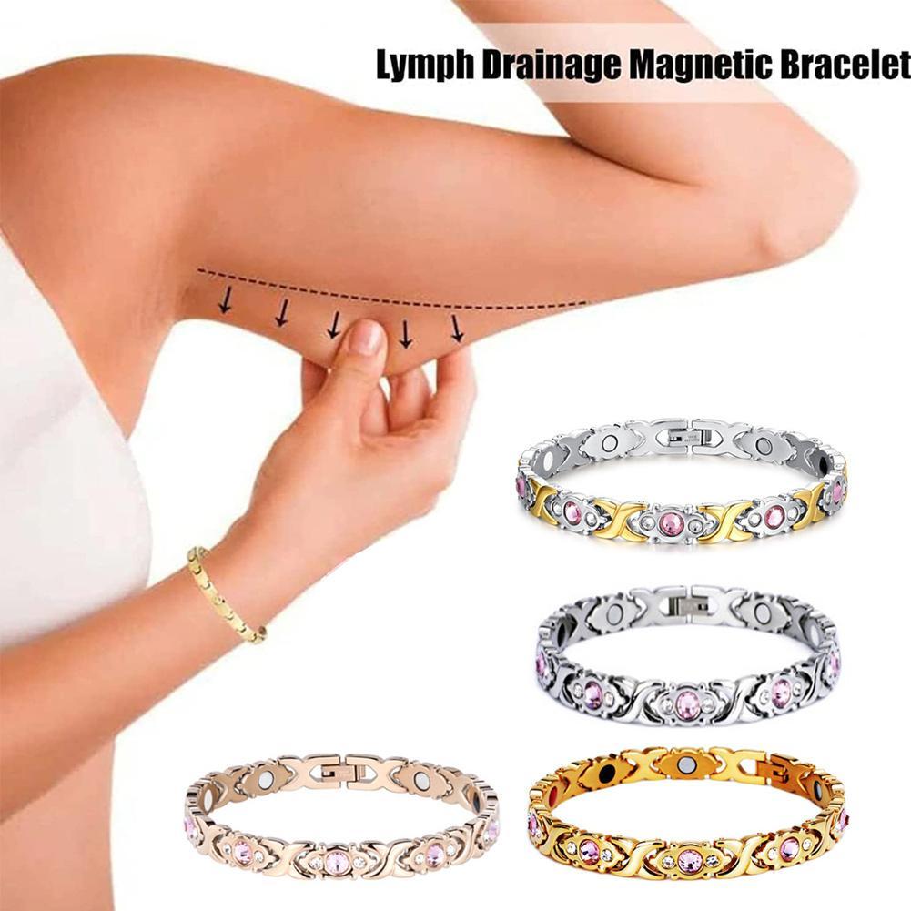 Magnetic Lymphatic Detox Brace - Health Wellness Bracelet 评论和价格