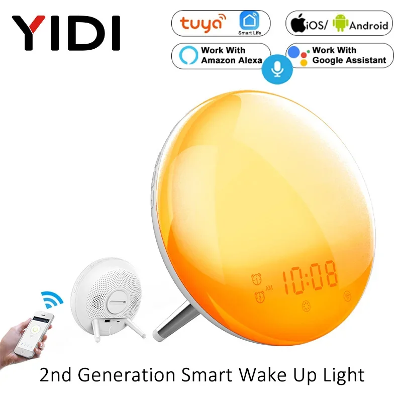 WiFi Tuya Smart Life Wake Up L - White Noise Machine Sleep 评论和价格