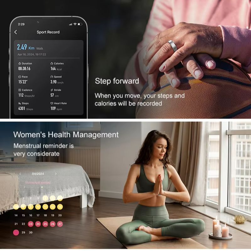 Smart Ring Men Women, Heart Ra - Blood Oxygen Monitor 评论和价格