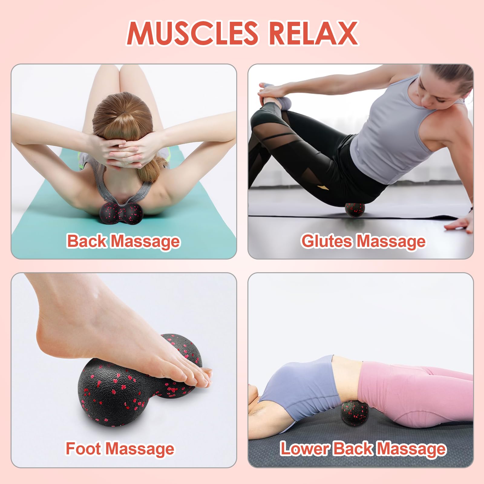 Hollow Yoga Roller Massage Pea - Vibrating Foam Roller 评论和价格