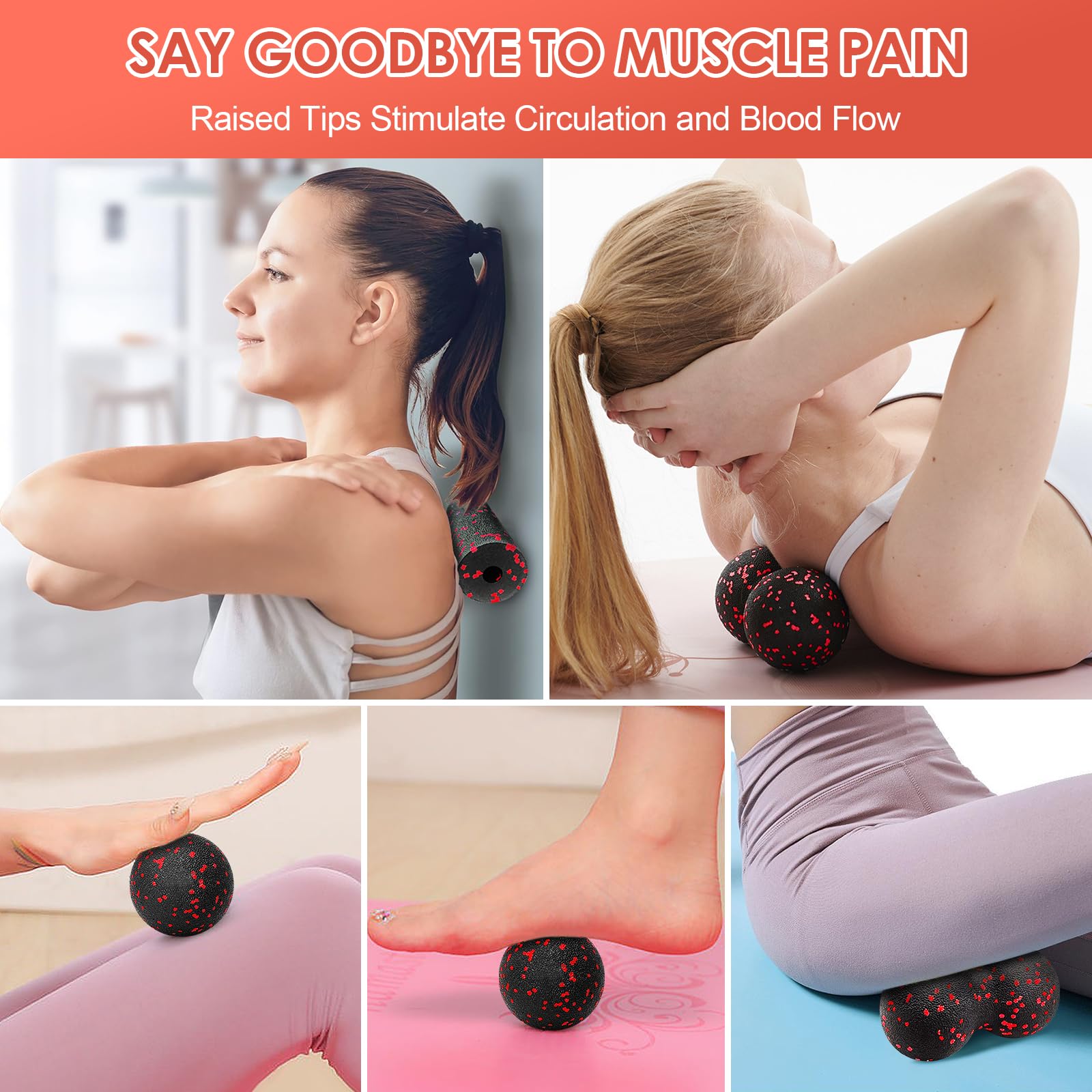 Hollow Yoga Roller Massage Pea - Vibrating Foam Roller 评论和价格