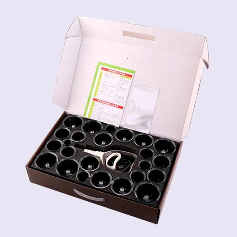 24 Cups Vacuum Cupping Massage - Cupping Therapy Set 评论和价格