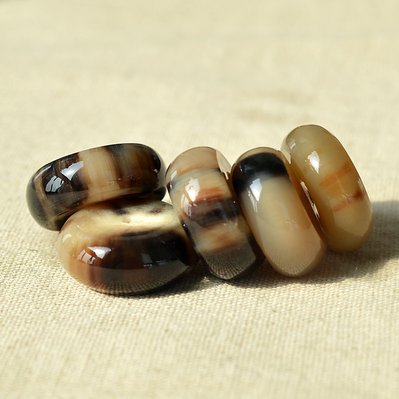 Tibetan- natural yak horn peac - Health Wellness Bracelet 评论和价格