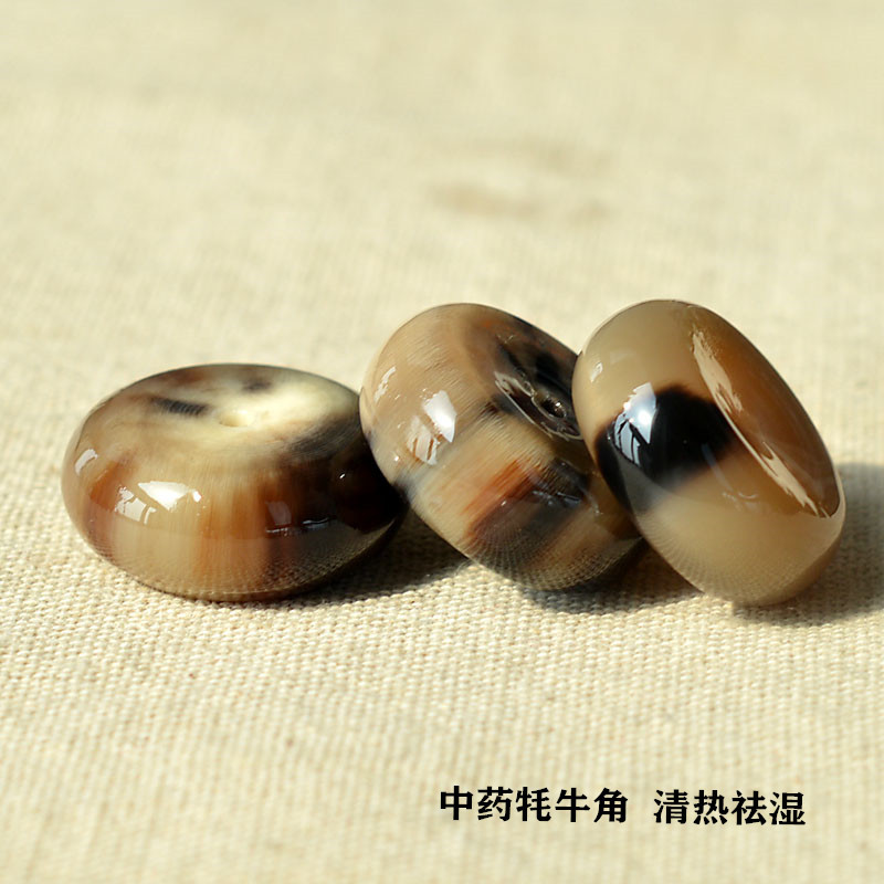 Tibetan- natural yak horn peac - Health Wellness Bracelet 评论和价格