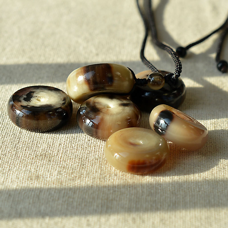 Tibetan- natural yak horn peac - Health Wellness Bracelet 评论和价格