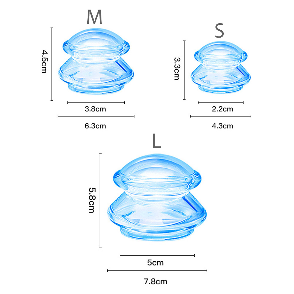 Silicone Vacuum Cupping Set Ma - Cupping Therapy Set 评论和价格
