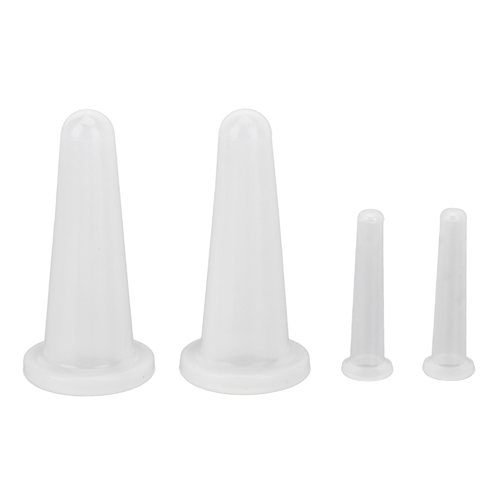 Facial Cupping Set 4pcs Silico - Cupping Therapy Set 评论和价格