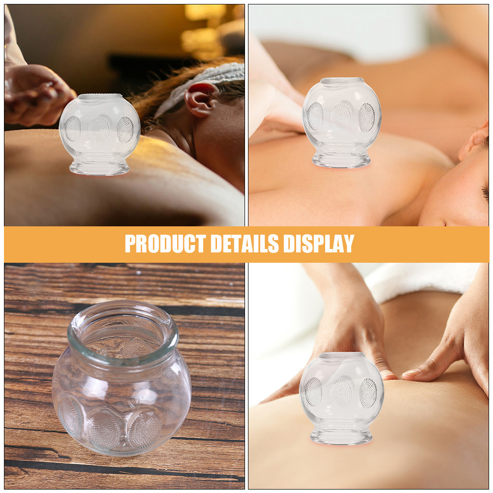 5Pcs Glass Cupping Set Fire Th - Cupping Therapy Set 评论和价格