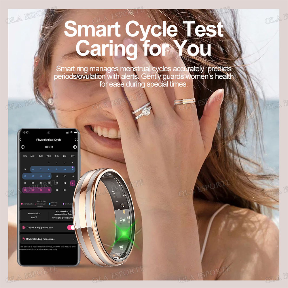 New 6.3mm Thin Smart Ring Heal - Blood Oxygen Monitor 评论和价格
