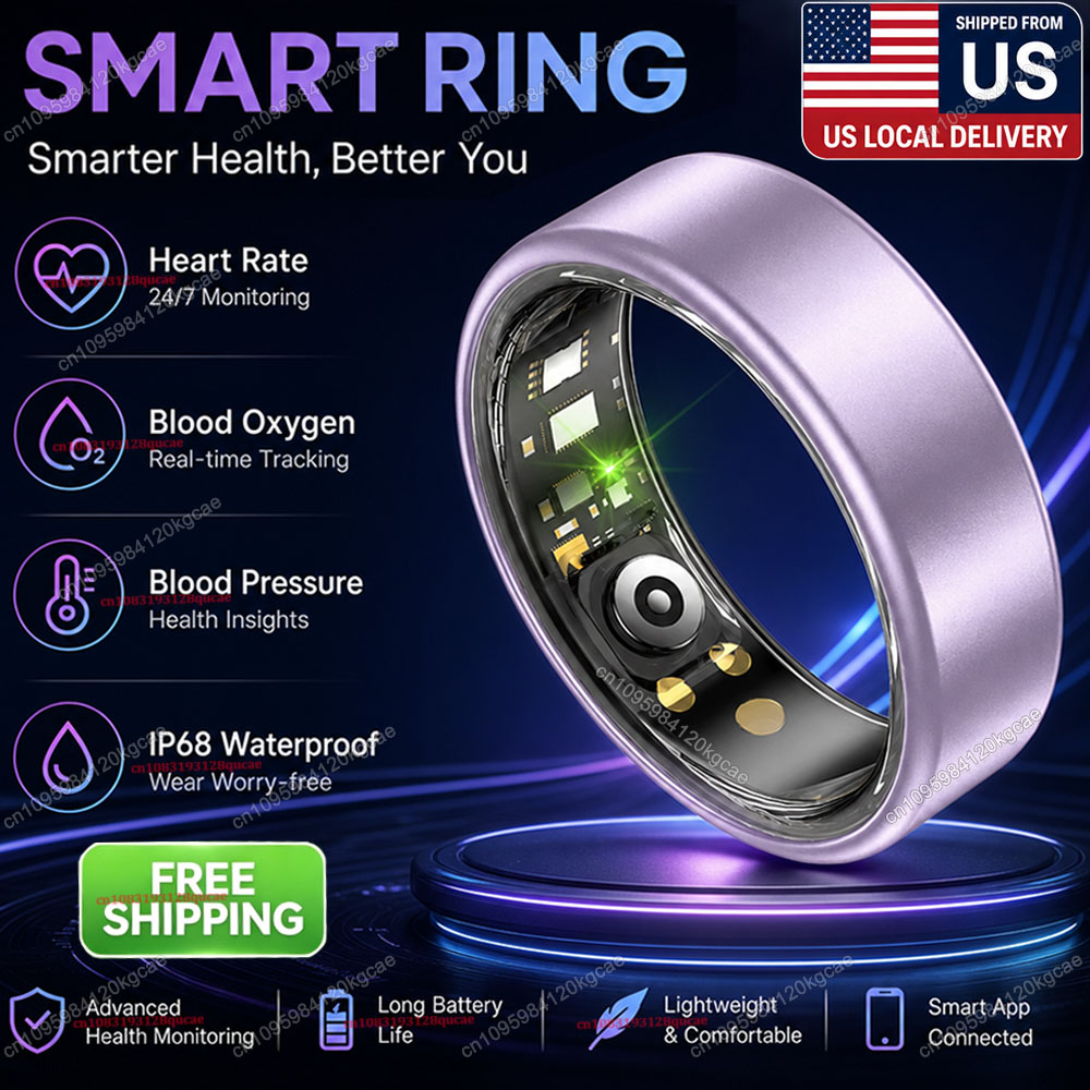 Smart Ring Heart Rate Blood Ox - Blood Oxygen Monitor 评论和价格