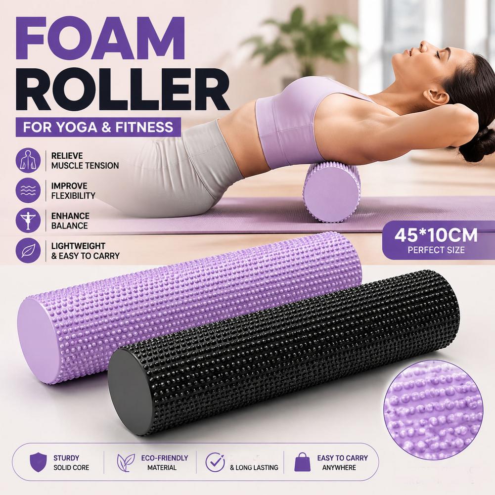 Yoga Foam Roller EVA High Dens - Vibrating Foam Roller 评论和价格