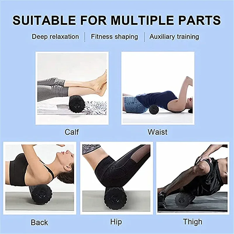 4-Speed Vibrating Electric Yog - Vibrating Foam Roller 评论和价格