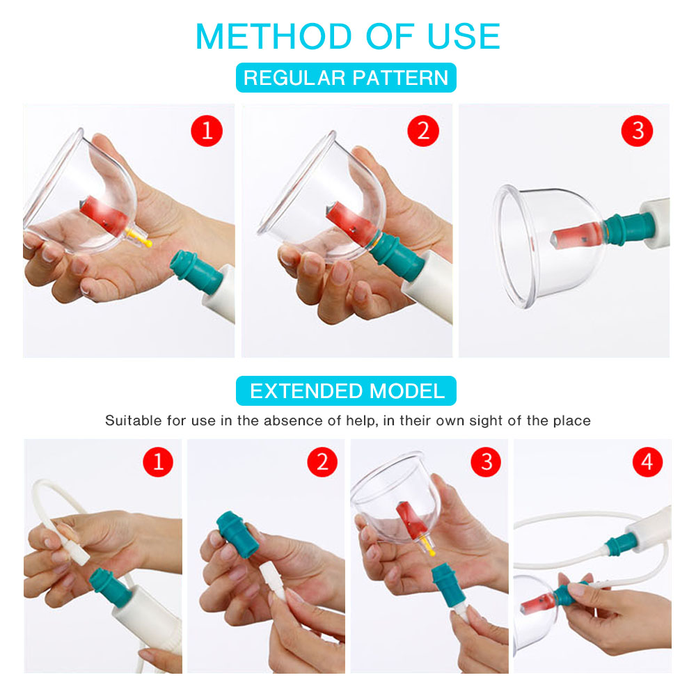 24/12 Cans Vacuum Cupping Set  - Cupping Therapy Set 评论和价格