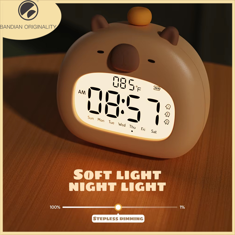 Bedside LED Clock Kids Alarm C - White Noise Machine Sleep 评论和价格