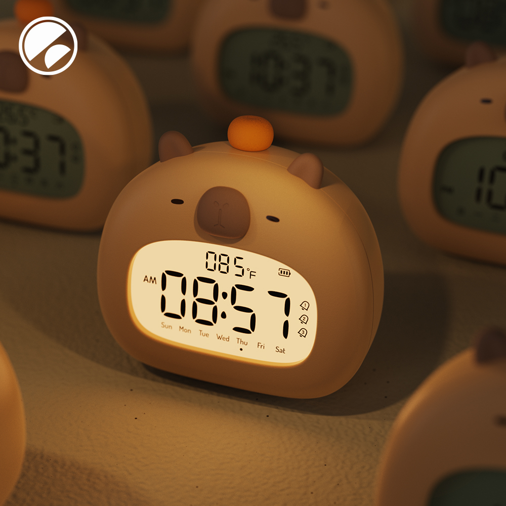 Bedside LED Clock Kids Alarm C - White Noise Machine Sleep 评论和价格