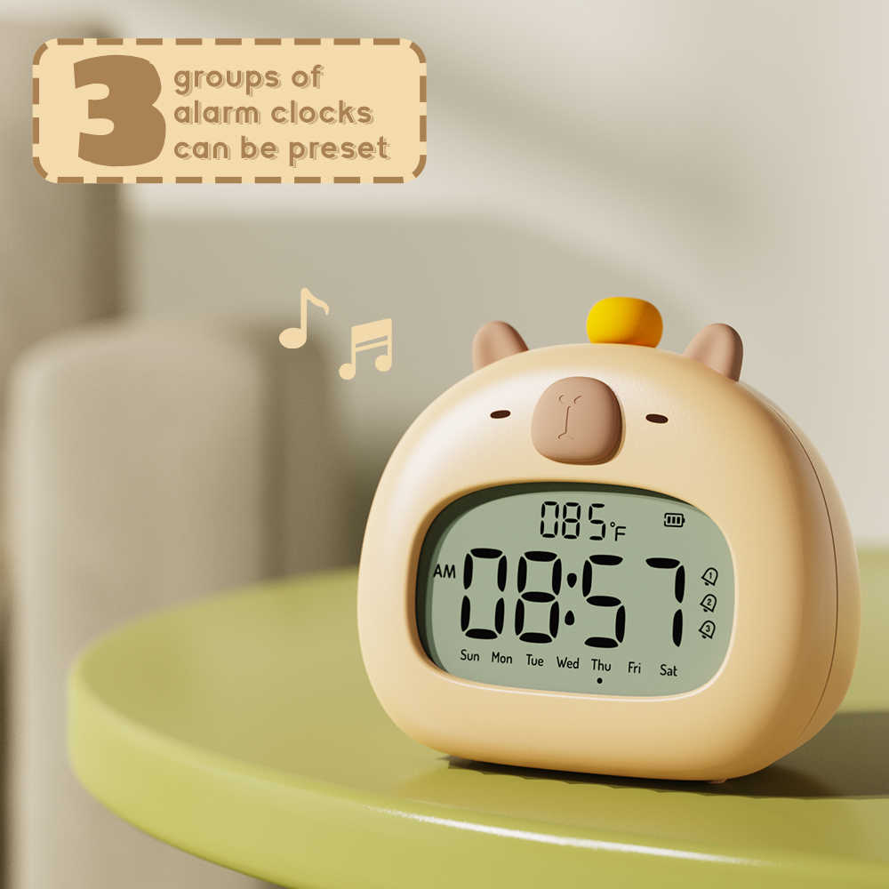 Bedside LED Clock Kids Alarm C - White Noise Machine Sleep 评论和价格