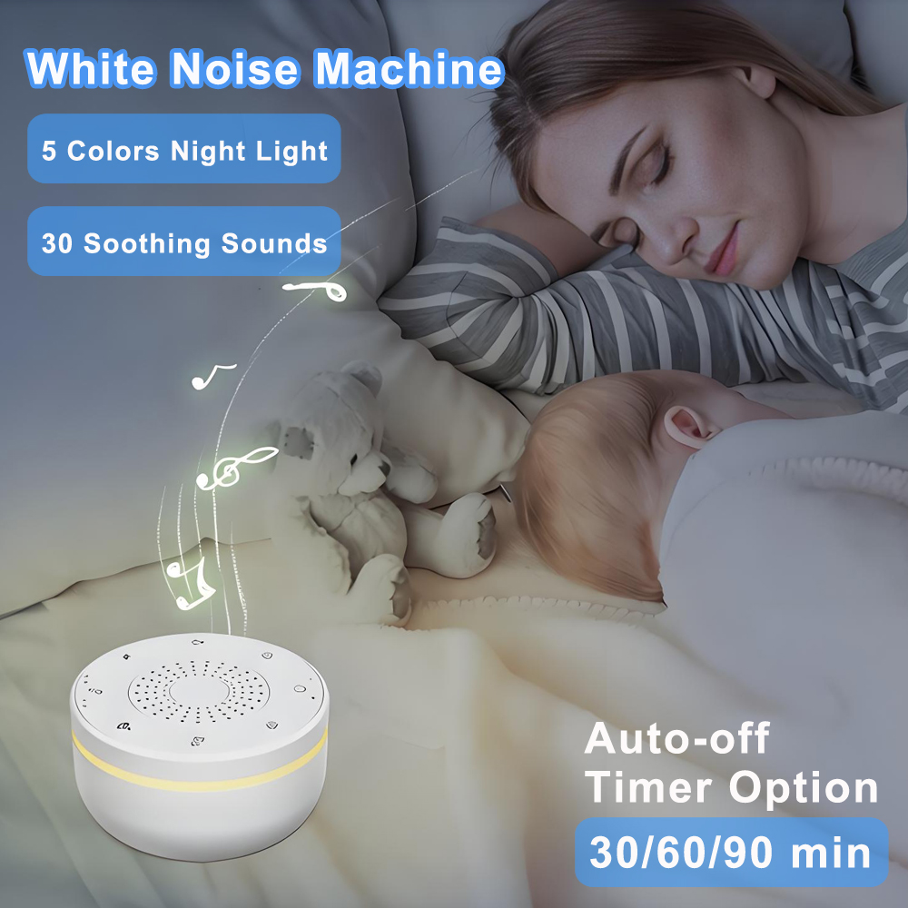 Baby White Noise Machine USB R - White Noise Machine Sleep 评论和价格