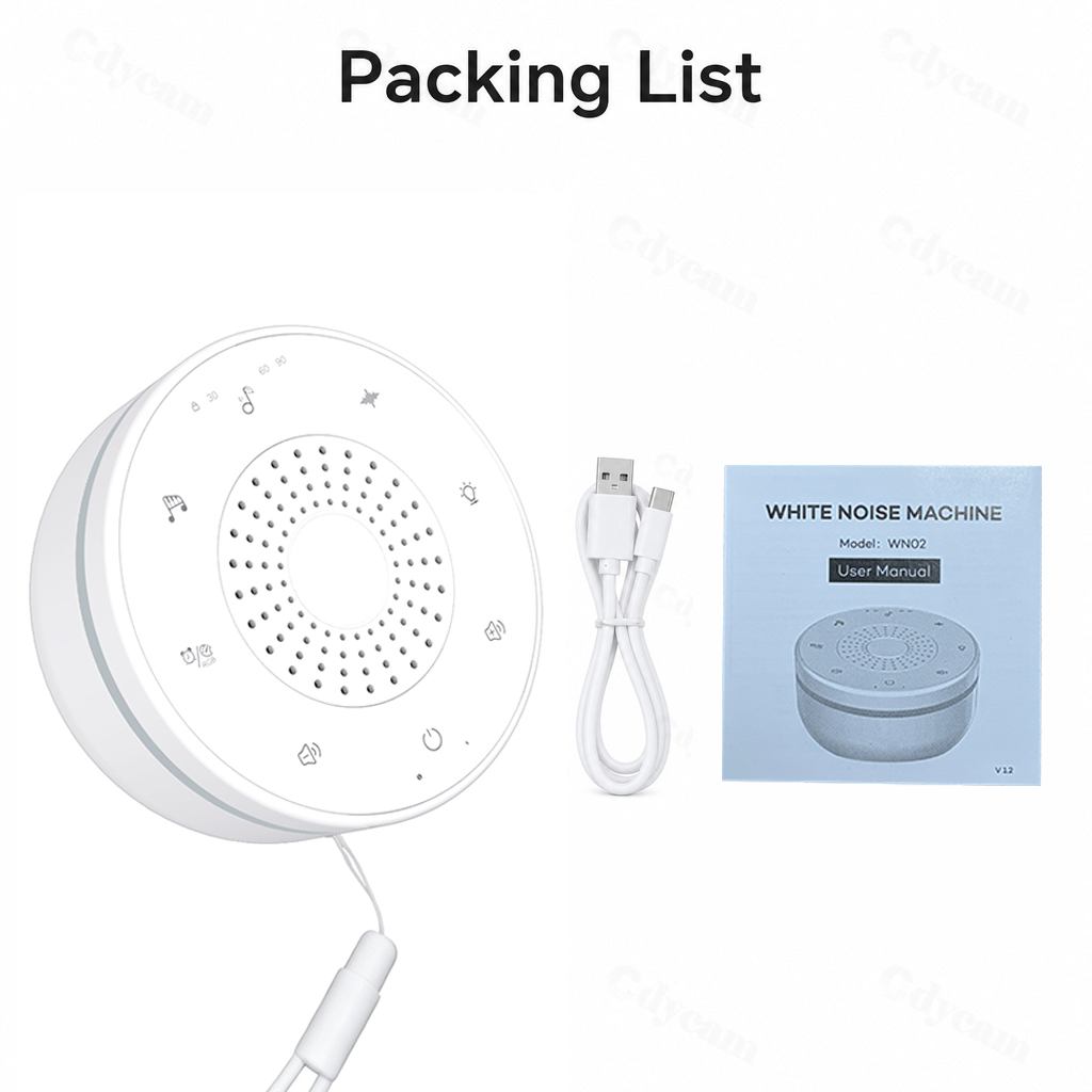 Baby White Noise Machine USB R - White Noise Machine Sleep 评论和价格