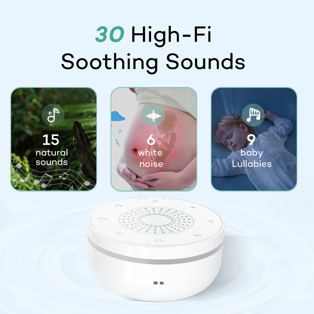 Baby White Noise Machine USB R - White Noise Machine Sleep 评论和价格