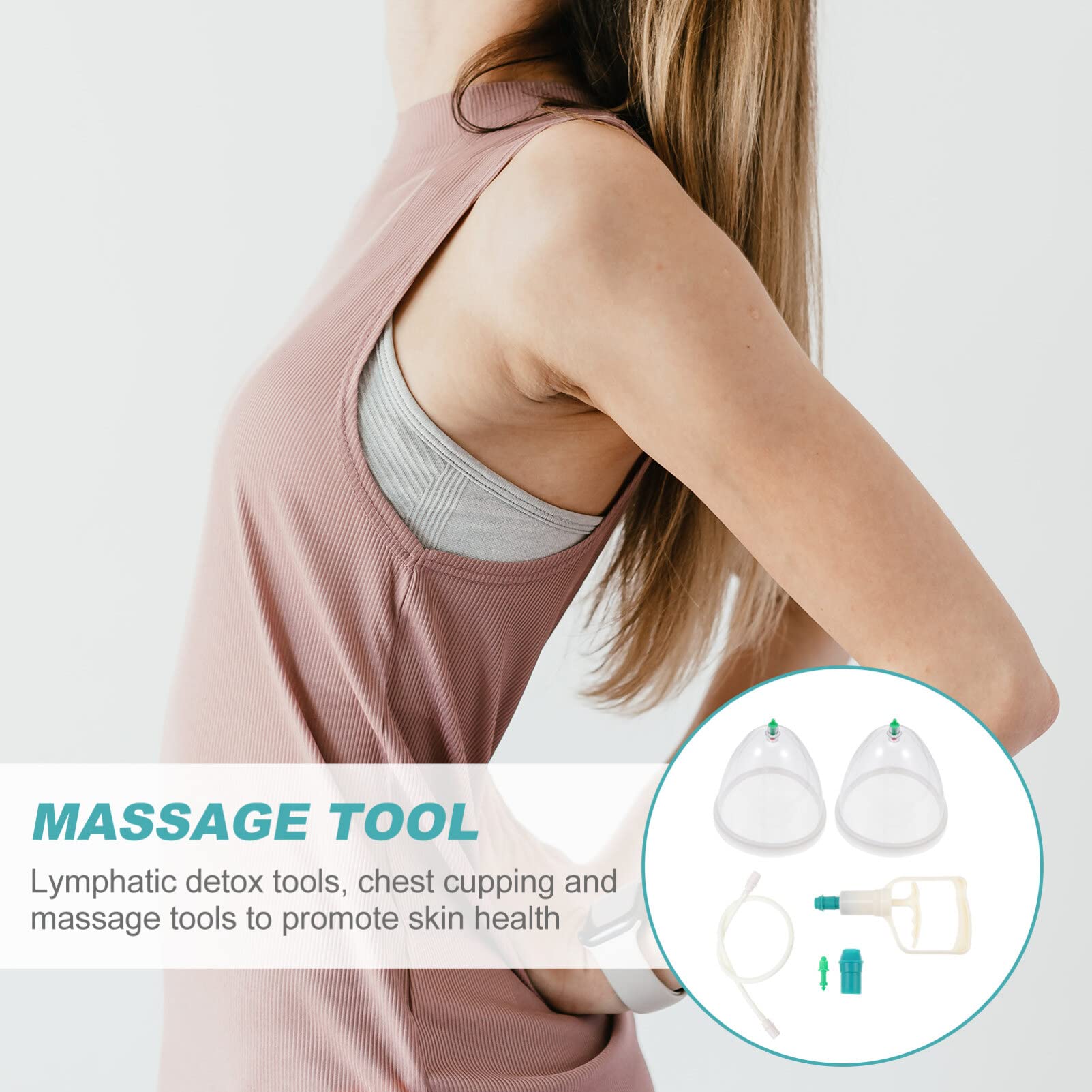 1 Set Breast Vacuum Cupping Pr - Cupping Therapy Set 评论和价格