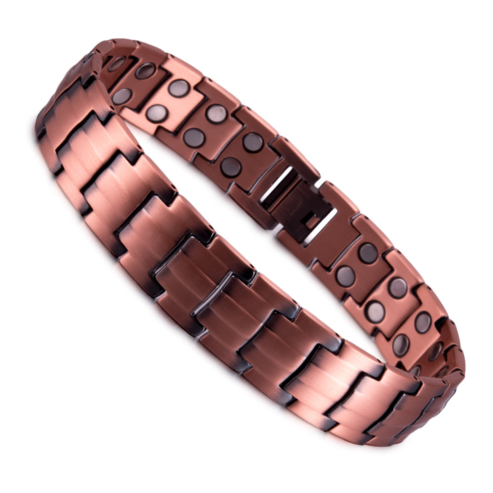 Premium Red Copper Magnetic Th - Health Wellness Bracelet 评论和价格