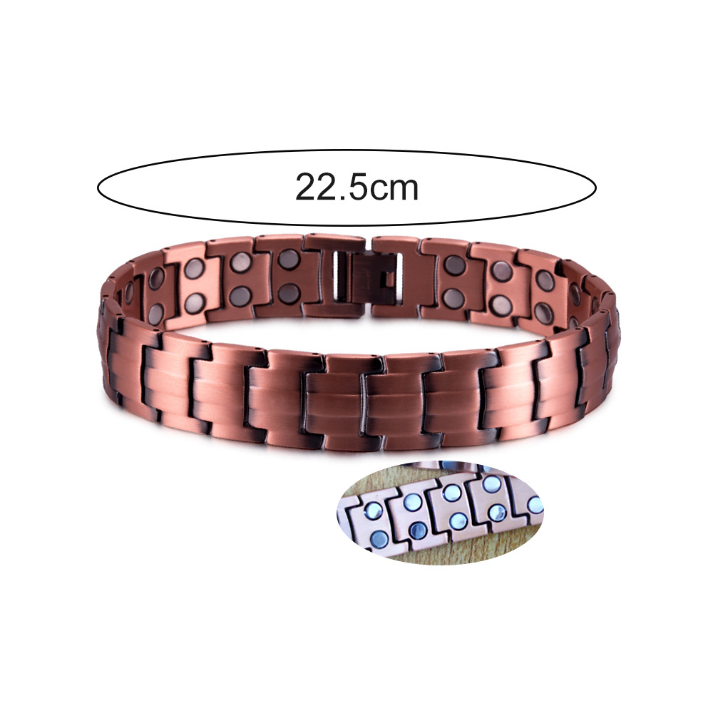 Premium Red Copper Magnetic Th - Health Wellness Bracelet 评论和价格