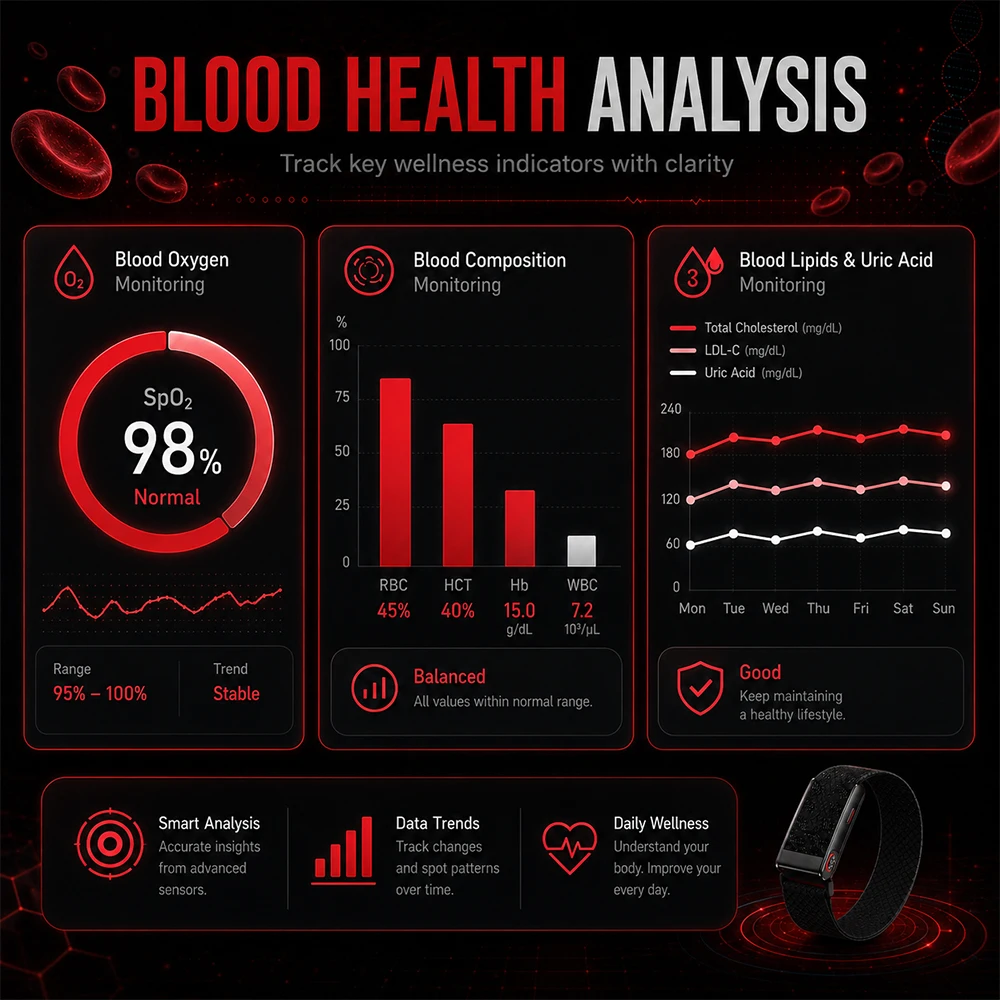 Smart Health Bracelet ECG HRV  - Health Wellness Bracelet 评论和价格