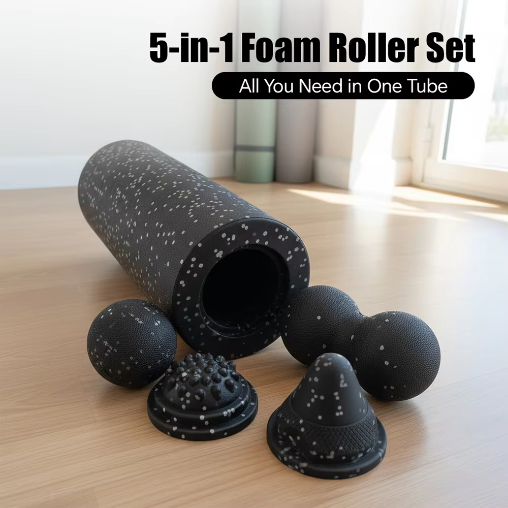 5-in-1 Fascia Roller Set Muscl - Vibrating Foam Roller 评论和价格