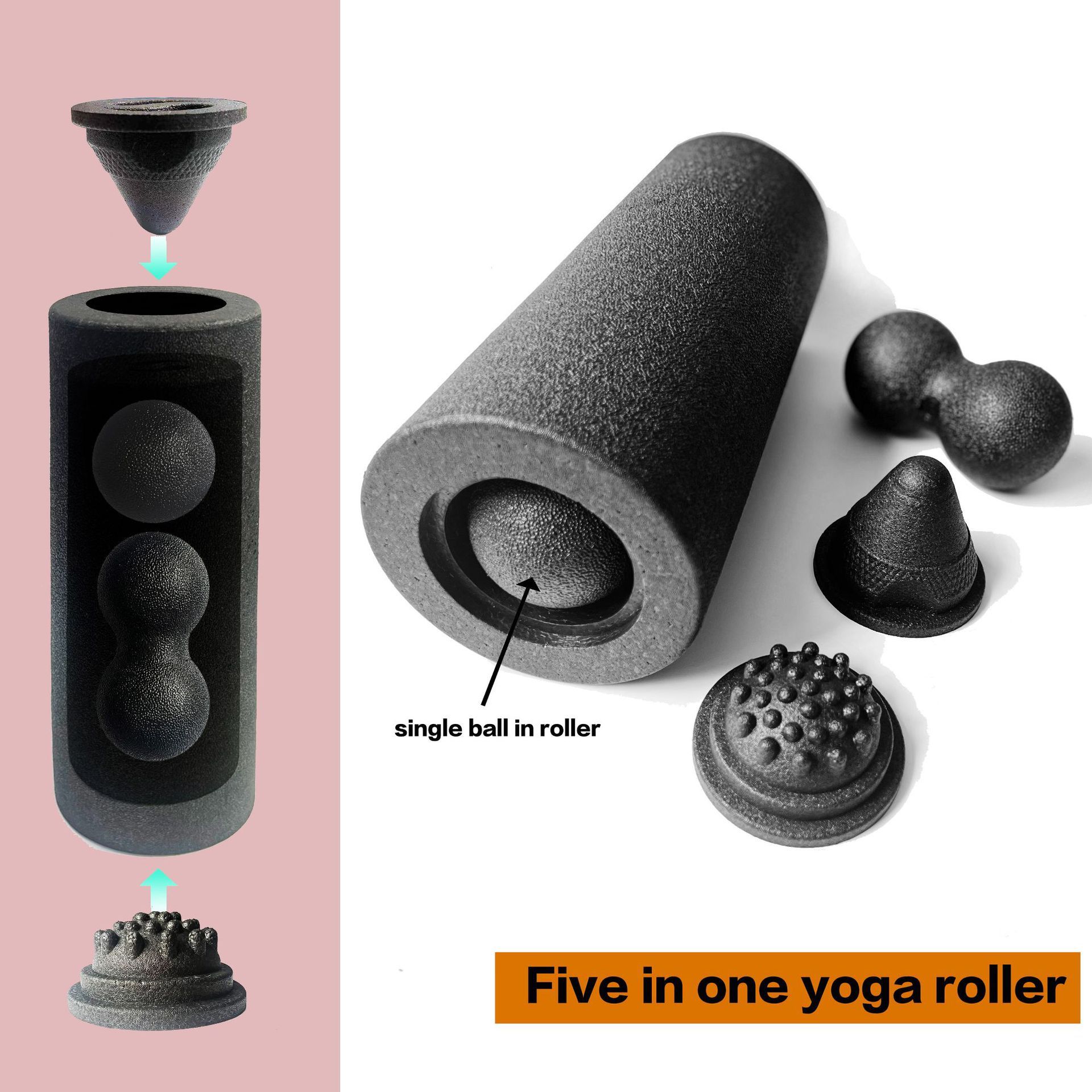 5-in-1 Fascia Roller Set Muscl - Vibrating Foam Roller 评论和价格
