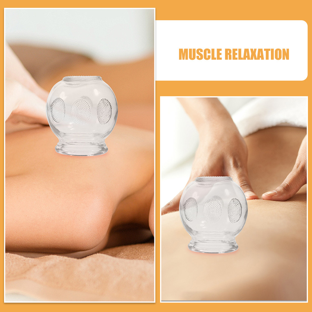 5Pcs Glass Cupping Set Fire Cu - Cupping Therapy Set 评论和价格