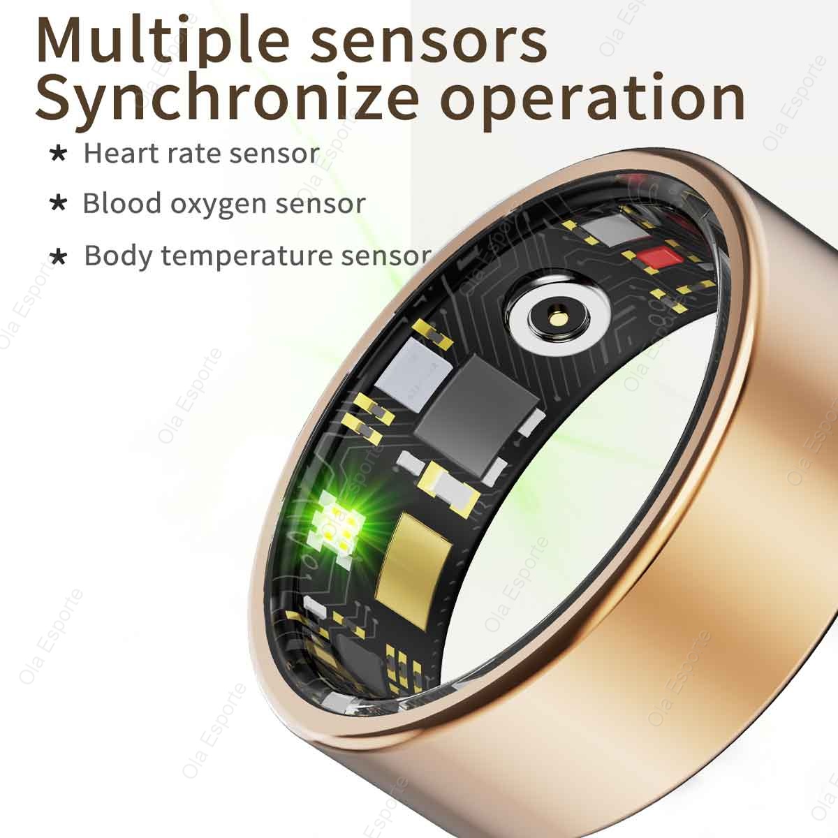 Titanium Alloy Smart Ring, Hea - Blood Oxygen Monitor 评论和价格